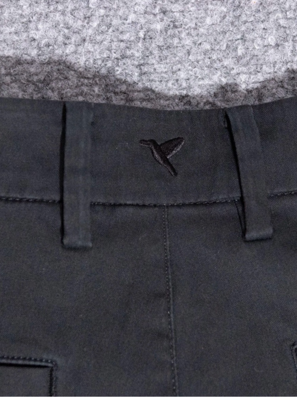 Birddogs Chino Pants Men's 34x32 Black Lined Performance Stretch Golf Preppy - Picture 4 of 6